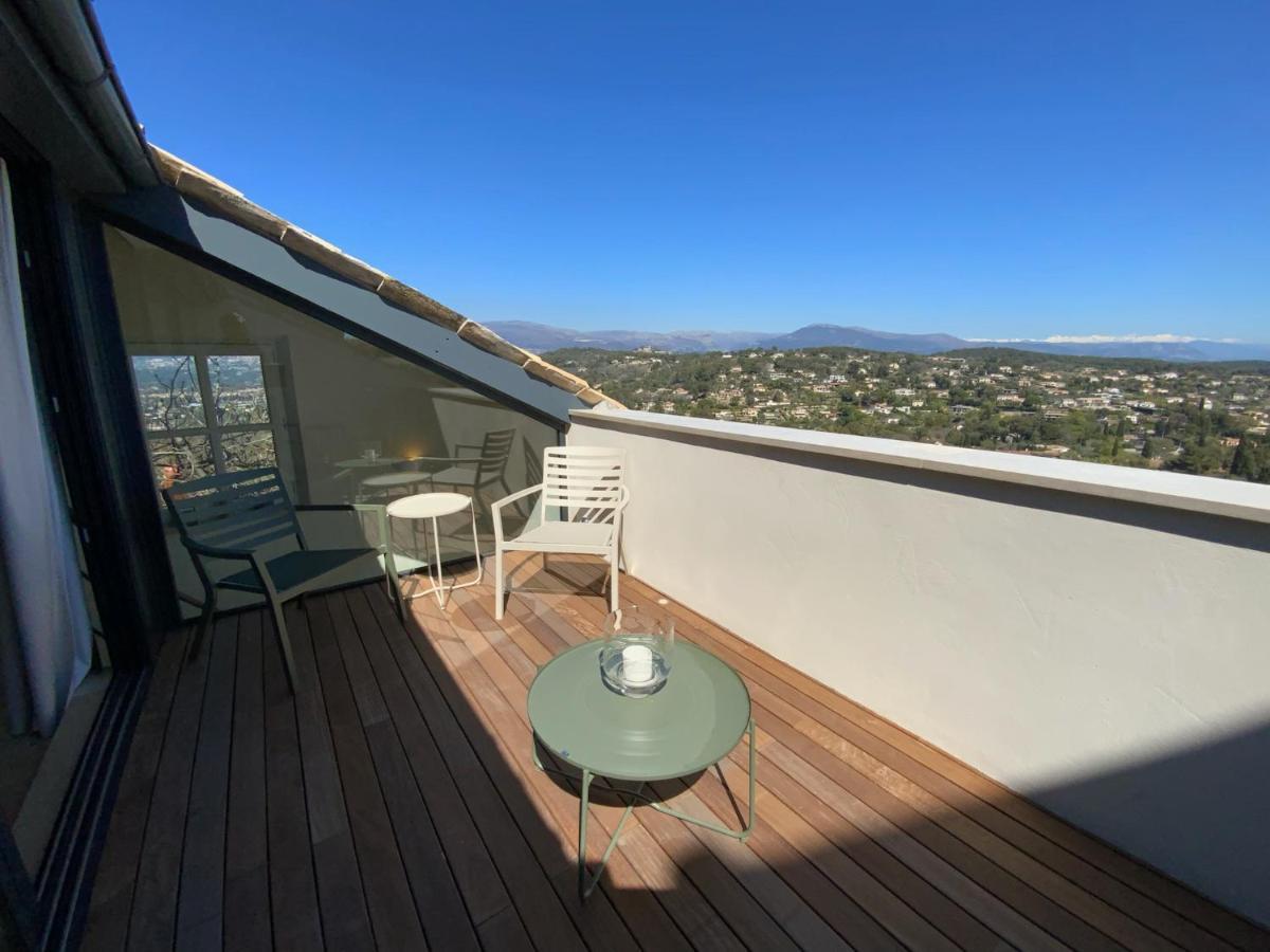Mougins Collection - Magnifique Maison Au Coeur Du Vieux Village De Mougins, Vue Sur Les Alpes Du Sud Exterior foto