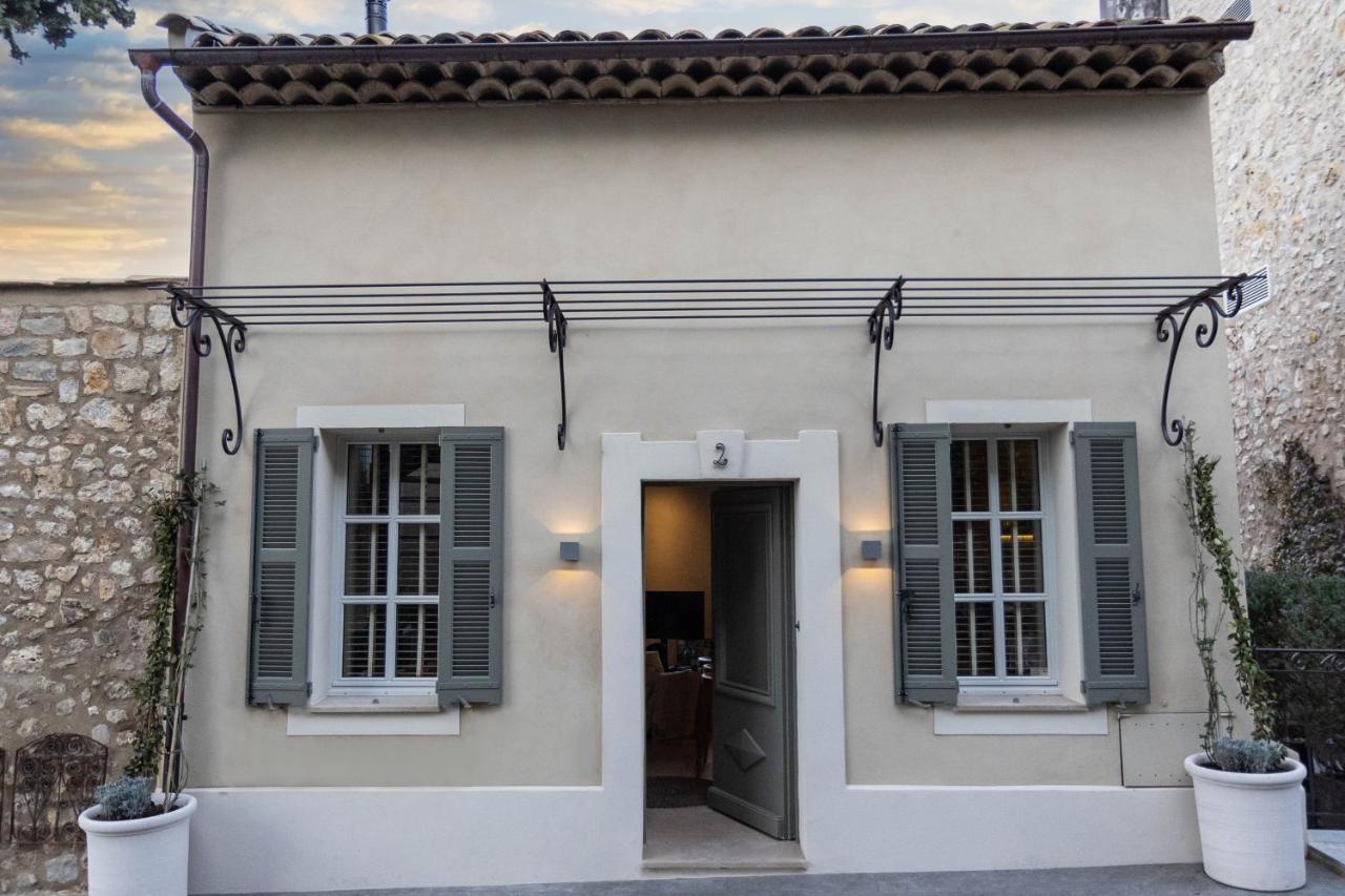 Mougins Collection - Magnifique Maison Au Coeur Du Vieux Village De Mougins, Vue Sur Les Alpes Du Sud Exterior foto